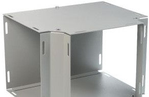 Wiegmann Wireway T0808 - N1 Tee Hinged-Cover/Screw-Cover Wireway 8X8 Carbon (T0808)