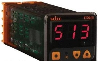 Selec Process Controllers TC513AX-CU - Single Display, 1 Output Temp.Controller (TC513AX-CU)