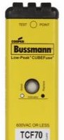 Bussmann Fuses TCF70 - Eaton Bussmann series TCF fuse, 70 A, 60 Hz, 50 Hz (TCF70)
