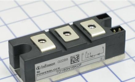 Infineon Power Modules TD180N16KOF - Power Module 180A 1600V SCR-Diode (TD180N16KOF)