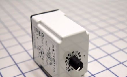 Macromatic Relays TR-50226-08 - TIME DELAY RELAY; 12VDC ON DELAY; 0.6-60 SEC (TR-50226-08)
