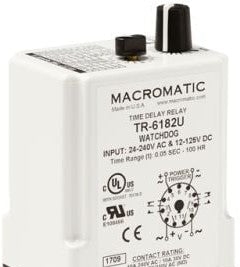 Macromatic Relays TR-6182U - Watchdog Timer, 24-240AC/12-125DC (TR-6182U)