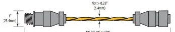 Veris Industries Cordsets U006-0048 - Sensing Cable,17 ft (U006-0048)