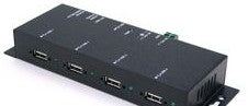 Antaira Technologies UTE-404K - 4-Port USB2.0 to Gigabit Ethernet Adapter (UTE-404K)
