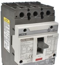 LS Electric Circuit Breakers 02050005UL - Molded Case Circuit Breaker 40A, 100AF Frame (UTE100E-FTU-40A-3P-LL-UL)