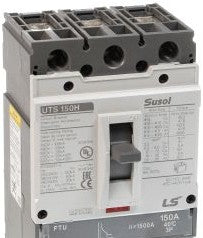 LS Electric Circuit Breakers 02070073UL - Molded Case Circuit Breaker 150A, 150AF Frame (UTS150H-FTU-150A-3P-LL-UL)