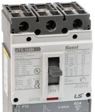 LS Electric Circuit Breakers 02070067UL - Molded Case Circuit Breaker 60A, 150AF Frame (UTS150H-FTU-60A-3P-LL-UL)