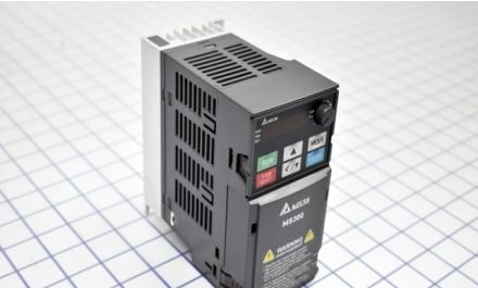 Delta Products Drives VFD2A8MS21ANSAA - 1/2HP 0.4kW 230V 2.8A HD 3.2A ND 1ph IP20 (VFD2A8MS21ANSAA)