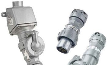 Killark Plugs & Receptacles VR6034E3 - 60A 3 Pole 4 Wire Receptacle - AT Type - 1/2" E (VR6034E3)