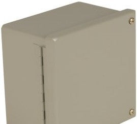 Wiegmann Enclosures WA101006GIE - N12 JIC Hinged Screw-Cover 10X10X6 Carbon (WA101006GIE)