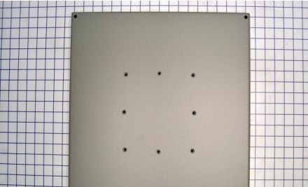 Wiegmann Enclosures WA18SBASE - Pedestal Base, 18in. Square, N12/13, ANSI61 (WA18SBASE)