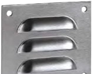 Wiegmann Enclosures WAVK0806SSA - Louver Plate Kit, 316 Stainless Steel (WAVK0806SSA)
