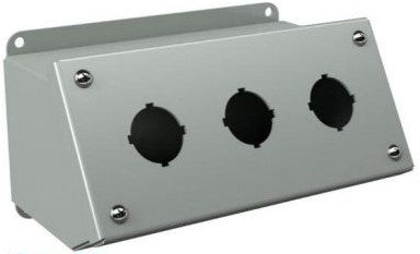 Wiegmann Enclosures WPBA3 - N12, Sloping Front Push Button Enclosure (WPBA3)