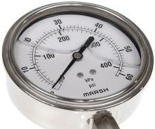 Marsh Panel Meters & Gauges X32632P - 100mm Severe Service Gauge (X32632P)