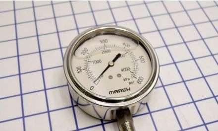 Marsh Panel Meters & Gauges X32638P - 100mm Severe Service Gauge (X32638P)
