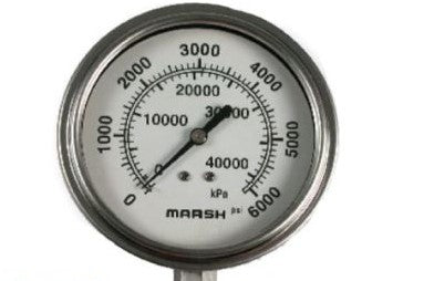 Marsh Panel Meters & Gauges X32645P - 100mm Severe Service Gauge (X32645P)