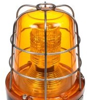 Crouse Hinds Miscellaneous XB16UL02460AYNN - Strobe, Amb, 24VDC, Pipe Mnt, 3/4in.NPT (XB16UL02460AYNN)