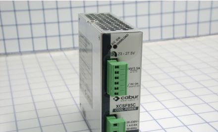 ASI-Automation Systems Interconnect Power Supplies XCSF85C - DIN Rail Power Supply, 24Vdc, 3.5A, 1Ph, 85W 90 (XCSF85C)