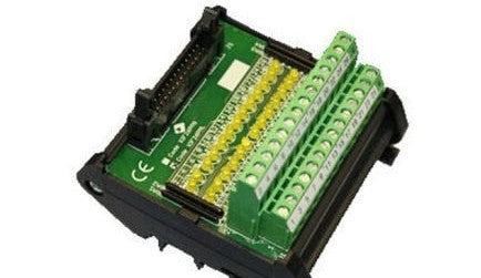ASI-Automation Systems Interconnect DIN Rail Interface Modules XIF40PML - 40 Pin Flat Ribbon Cable, 2 Level Terminal Block (XIF40PML)