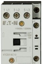 Cutler Hammer XTCE018C10E - Eaton XT IEC contactor, 18A, 208 Vac, 60 Hz (XTCE018C10E)