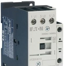 Cutler Hammer XTCE025C10A - Eaton XT IEC contactor, 25A, 110 Vac 50 Hz (XTCE025C10A)